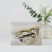 抽象芸術紅葉 ポストカード (スタンド正面)