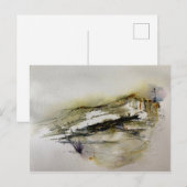 抽象芸術紅葉 ポストカード (正面/裏面)