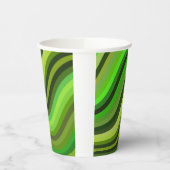 抽象芸術紙カップ 紙コップ (左)