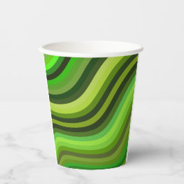 抽象芸術紙カップ 紙コップ