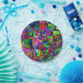 抽象芸術紙プレート ペーパープレート (パーティー)