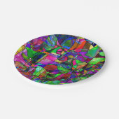 抽象芸術紙プレート ペーパープレート (アングル)