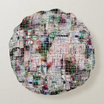 抽象芸術素朴ジュートの下の色の奇妙なスケッチ