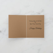 抽象芸術素朴ノーザンパイン カード (内部)