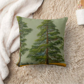 抽象芸術素朴ノーザンパイン クッション (ブランケット)