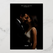 抽象芸術素朴写真を保存するMoody Browns 箔シーズンカード (裏面)