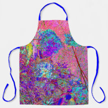 抽象芸術紫と青あじさい紫とマゼンタ