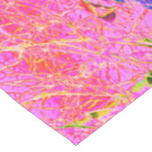 抽象芸術紫と青あじさい紫とマゼンタ テーブルクロス (アングル)