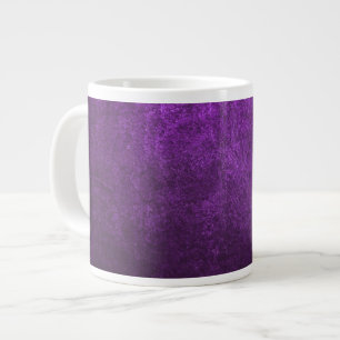 抽象芸術紫の背景または明るい紙 ジャンボコーヒーマグカップ