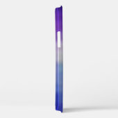 抽象芸術紫の背景垂直線と垂直線 Case-Mate iPhoneケース (裏面 / 右)