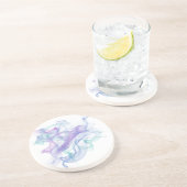 抽象芸術紫の霞 コースター (側面)