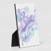 抽象芸術紫の霞 フォトプラーク (側面)