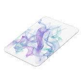 抽象芸術紫の霞 マグネット (左側)