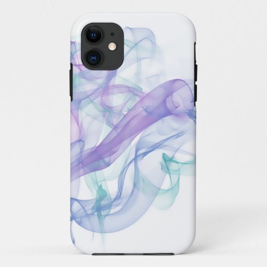 抽象芸術紫の霞 Case-Mate iPhoneケース (裏面)