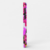 抽象芸術紫アイリス(赤) Case-Mate iPhoneケース (裏面/左)