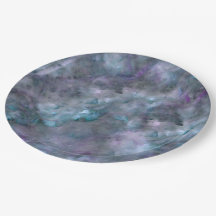 抽象芸術紫ブルーティール（緑がかった色）石英大理石花崗岩