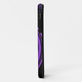 抽象芸術紫色のハートiPhone 5ケース*パーソナライズ* Case-Mate iPhoneケース (裏面/左)