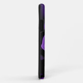 抽象芸術紫色のハートiPhone 5ケース*パーソナライズ* Case-Mate iPhoneケース (裏面/右)