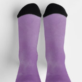 抽象芸術紫色の水の色のテクスチャの美的 ソックス (上部)