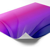 抽象芸術紫色の背景ベクトルグラフィックDI ポスター (角)