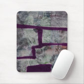 抽象芸術紫色の落書き マウスパッド (マウス)