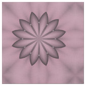 抽象芸術紫花布 ファブリック (クローズアップ)