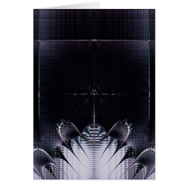 抽象芸術紫 (正面)