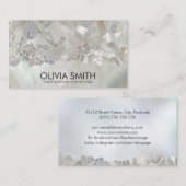 抽象芸術細胞 – 真珠の母 名刺 (正面/裏面)