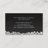 抽象芸術細胞 – 真珠の母 名刺 (裏面)