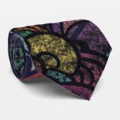 抽象芸術組成ネックタイ ネクタイ (ロール)