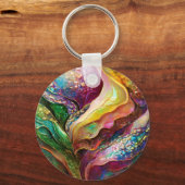 抽象芸術組成 キーホルダー (正面)