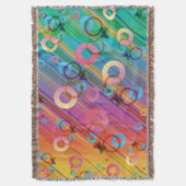 抽象芸術組成 スローブランケット (正面縦)