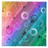 抽象芸術組成 タイル (正面)