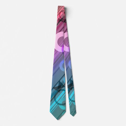 抽象芸術組成 ネクタイ (正面)