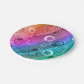 抽象芸術組成 ペーパープレート (アングル)