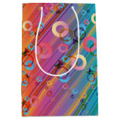 抽象芸術組成 ミディアムペーパーバッグ (正面)