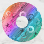 抽象芸術組成 ワイングラスタグ (裏面)