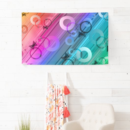 抽象芸術組成 横断幕 (インサイチュ)