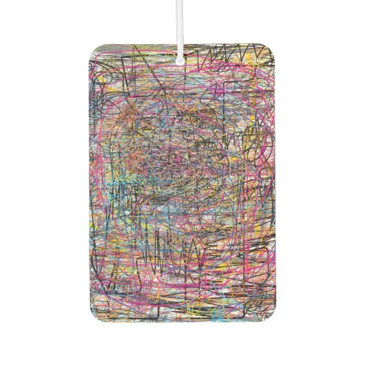 抽象芸術組織 カーエアーフレッシュナー (正面)