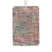 抽象芸術組織 カーエアーフレッシュナー (裏面)