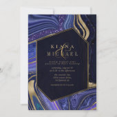 抽象芸術結婚アゲートの真夜中ID827 (正面)