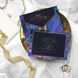 抽象芸術結婚アゲートの真夜中ID827 セーブザデート