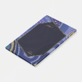 抽象芸術結婚アゲートの真夜中ID827 ポストイット (アングル)