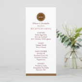 抽象芸術結婚フラワーメニュー/プログラム メニュー (スタンド正面)