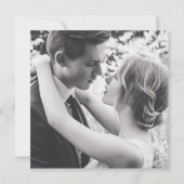 抽象芸術結婚潮線 招待状 (裏面)