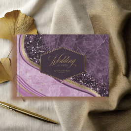 抽象芸術結婚AgateのMauve ID827 ゲストブック