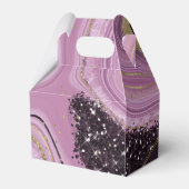 抽象芸術結婚AgateのMauve V2 ID827 フェイバーボックス (裏面サイド)