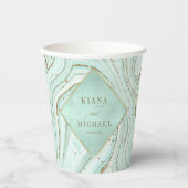 抽象芸術結婚AgateのMint ID827 紙コップ (正面)