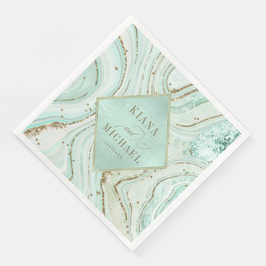 抽象芸術結婚AgateのMint v2 ID827 (コーナー)