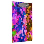 抽象芸術結晶モザイクパターン クリップボード (右)